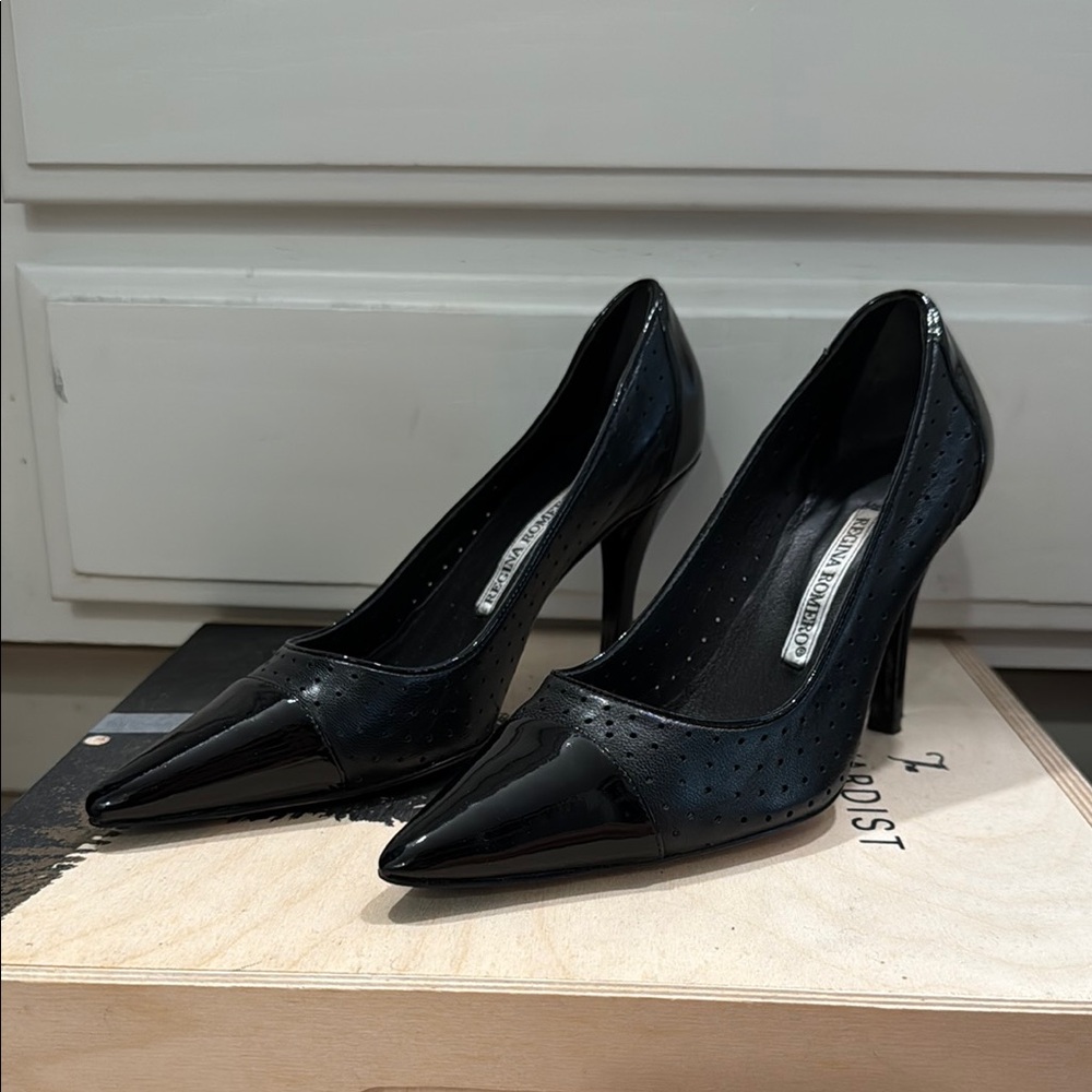 Regina Romero Black Women's Heels